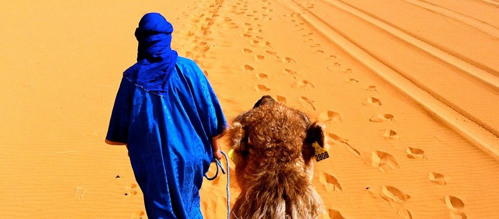 Camel-Trekking-Guide-Merzouga-Erg-Chebbi-Dunes